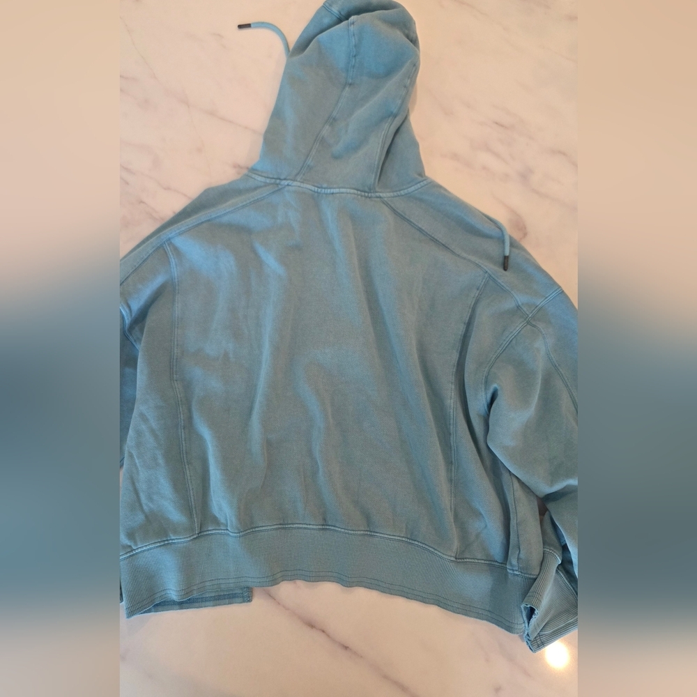 Free People Intercept 1/2 Zip Hoodie Fleece Lined‎ NWT sweatshirt - Picture 11 of 11